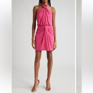 Cinq a Sept Kaily Halter Sheath Dress, Size 4.